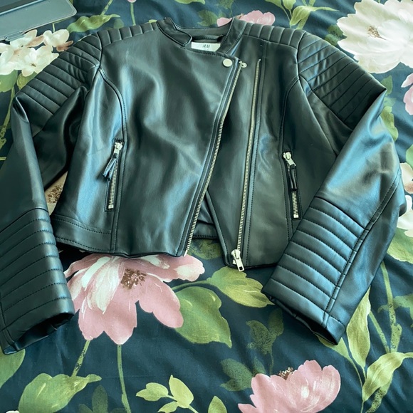H&M Other - Girls Faux Leather Jacket